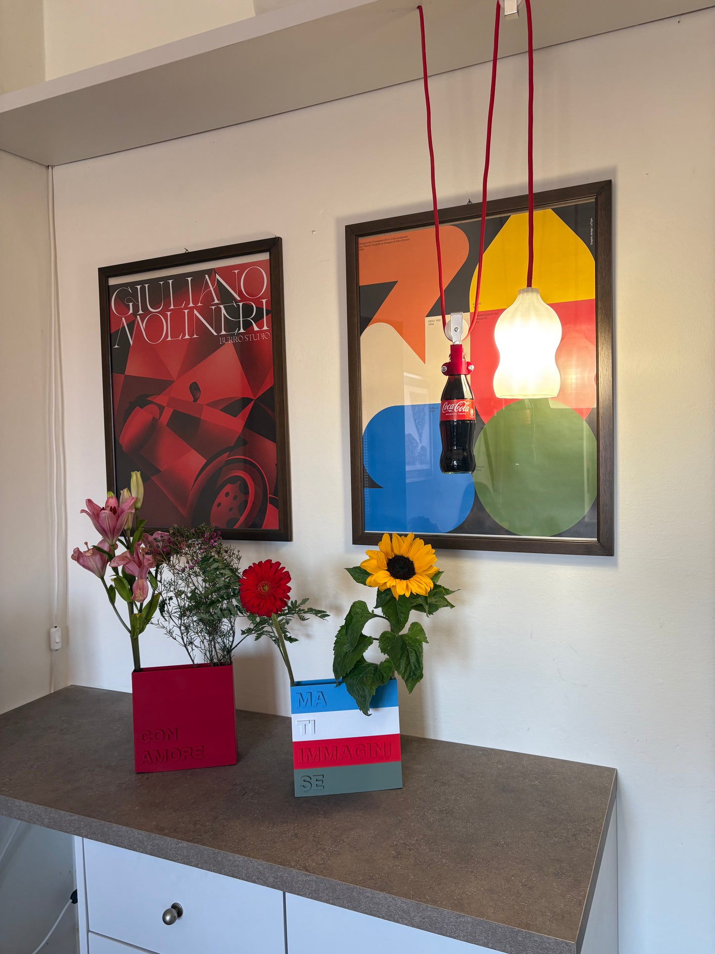 VASO "MA TI IMMAGINI SE"